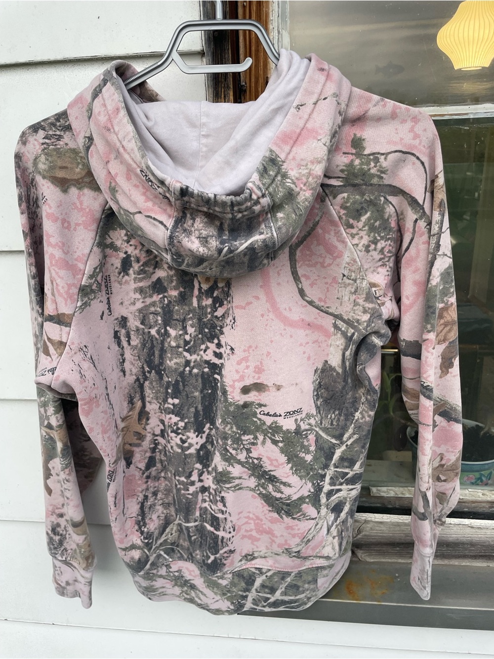 Cabela’s Pink Camo Realtree Style Hunting Hoodie - Picture 2 of 5